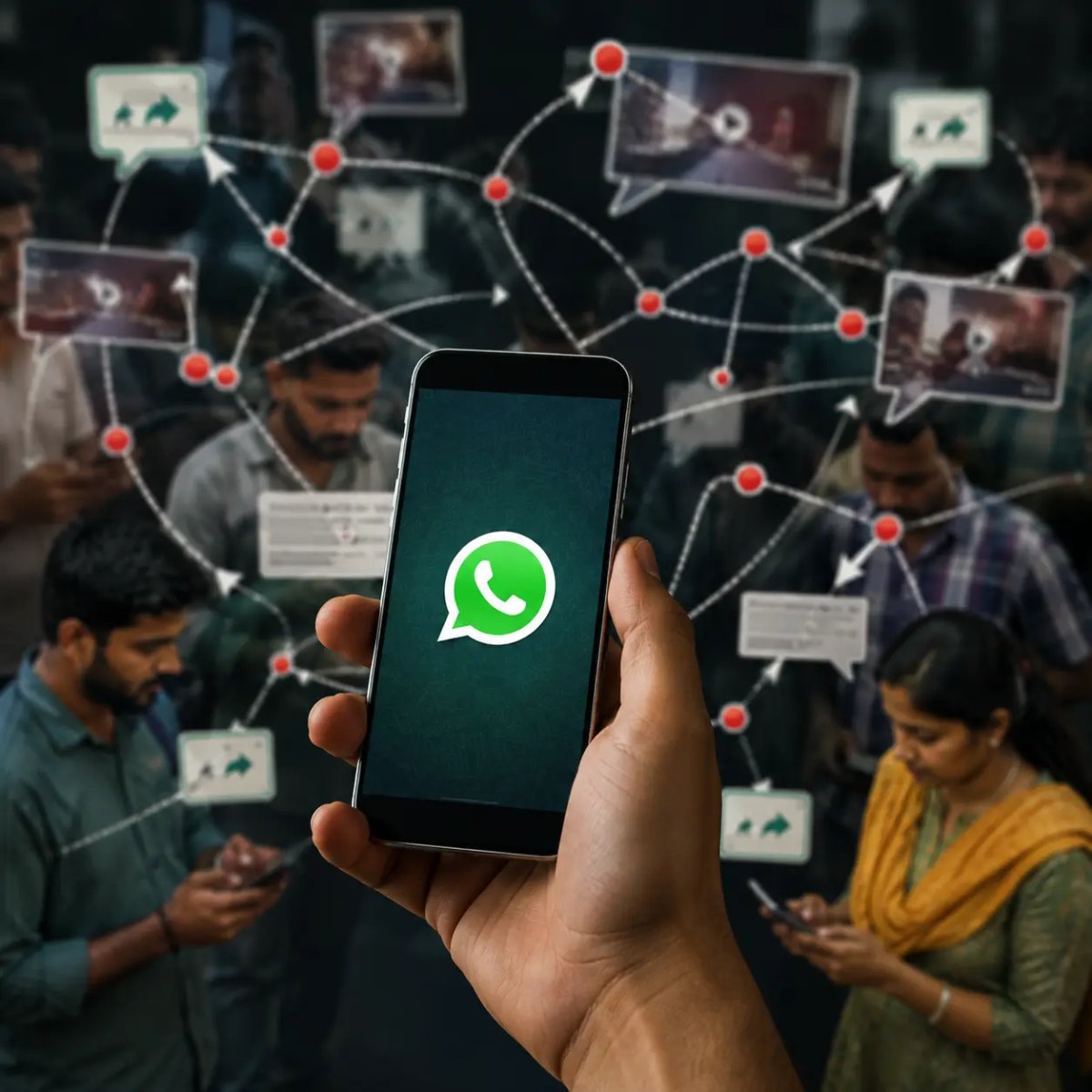 How False Information Spreads on WhatsApp in India: Inside the Networks Driving Viral Misinformation