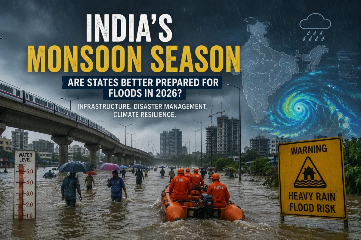 India’s Monsoon Season 2026: Are States Better Prepared for Floods Than Before?
